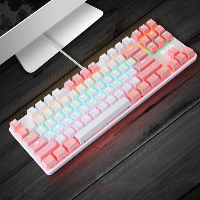 ゲーム用メカニカルキーボード87キー