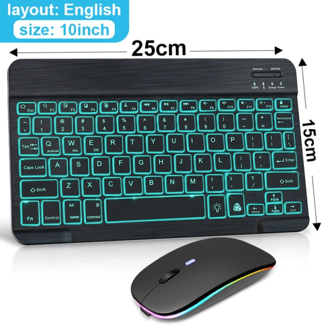 RGB Bluetooth キーボードとマウス充電式