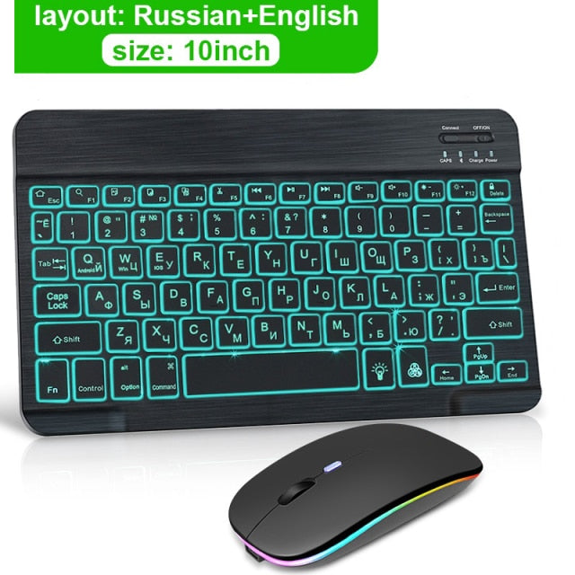 RGB Bluetooth キーボードとマウス充電式