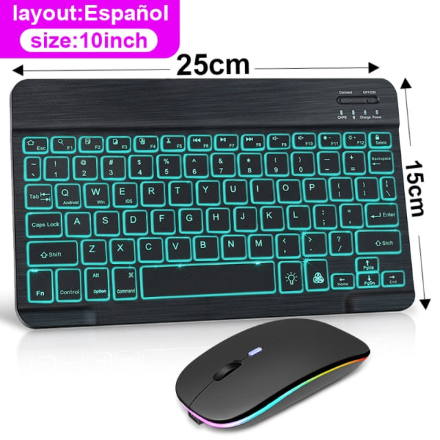 RGB Bluetooth キーボードとマウス充電式