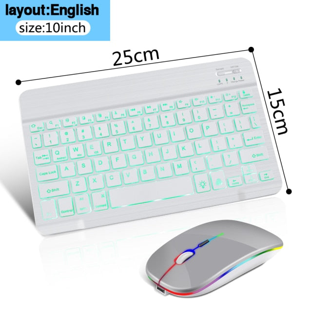 RGB Bluetooth キーボードとマウス充電式