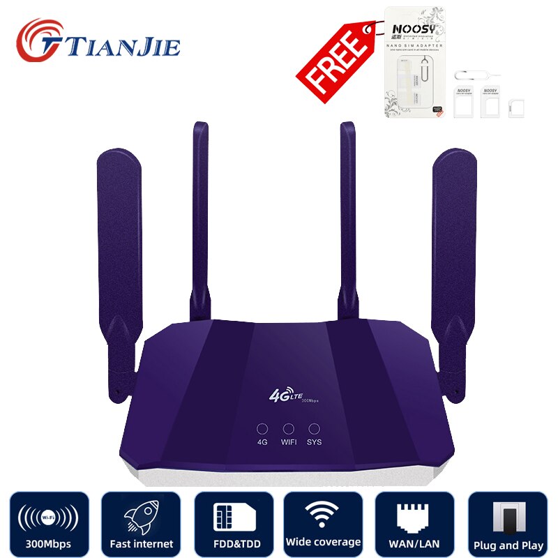 TIANJIE 4G ルーターWifi